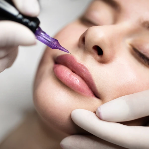 Semi permanent makeup lips Dubai- SPMU lip Dubai - Lip Blush- Lip Tint