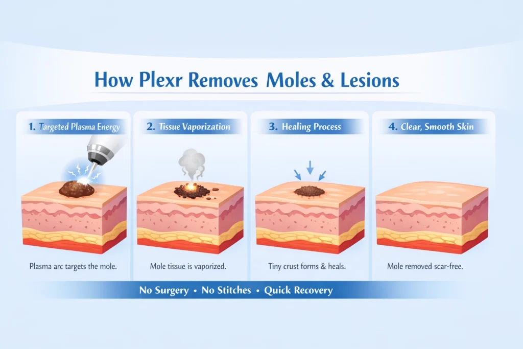 Warts, Verrucae, Milia Removal with Plexr in Dubai
